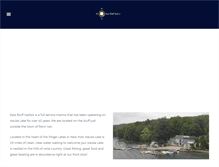 Tablet Screenshot of eastbluffharbor.com